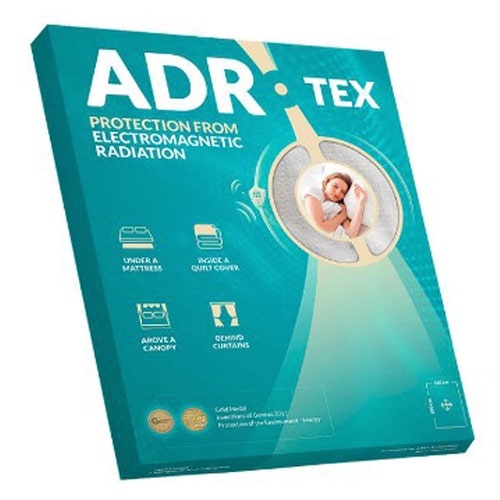 ADR TEX Tissus anti-ondes protection contre les hautes et basses fréquences taille 1,60 X 2 m
