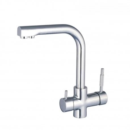 ROBINET 3 VOIES POUR OSMOSEUR LAITON ET INOX
