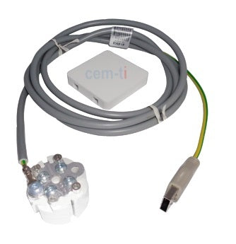 Câble de mise à la Terre USB avec platine pour prise murale