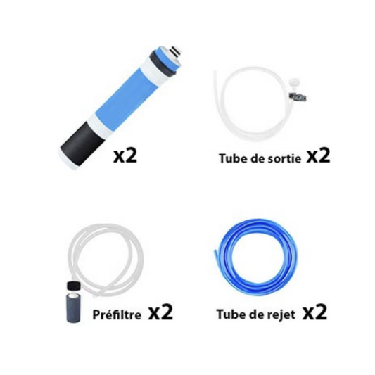 KIT ENTRETIEN SURVIVOS en acier Inoxydable